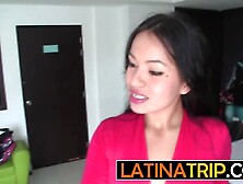 Hot Latina drank giant wang in advance of hardcore twat screwing