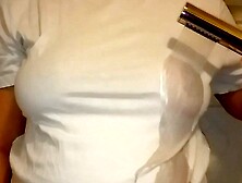 Wet Shirt.  Tits In The Water.  Pussy Shower