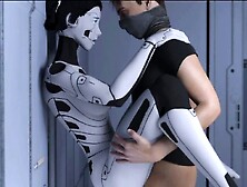 Asian cartoon Robot Sex Sex tape ( Robotic Anime Sex In 4k )
