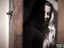 Masturbating teen step daughter has a 3some with her step parents