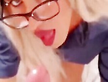 He Came Inside My Mouth Three Times Inside Five Minutes! African Hispanic Swallowed Semen Pov Slow Motion Cumpilation