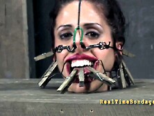 Pretty Lavender Rayne endures all kinds of kinky BDSM games