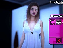 Milfy City[V1. 0 Final] - Virgin 18Yo Gal Step Sister Teen Sara Gets Her Constricted Tiny Butt Drilled And Creampied At Midnight