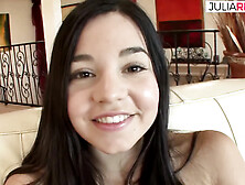 Honey enjoys a twat lick in advance of getting banged to a cunt ejaculation