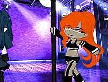 Stripper gets fucked by a lesbian