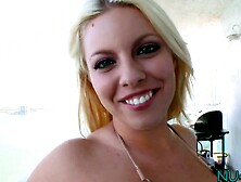 Big Boob Babe Britney AMBER Fucked Hard In POV Style - RedHead BigTit MILF