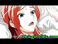 Goegeous Hentai Shemale Hot Fucked And Cummed