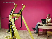 Celinea Spanking Machine - Bare Back Whipping