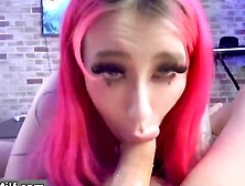 "Hot Blonde Rides On Her Boyfriend's Dick And Squirts - Danish Amateur"