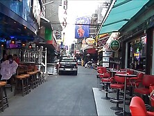 Soi Cowboy Sukhumvit Road two in Thailand