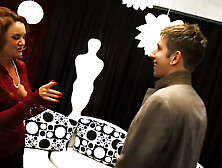 MILF Janet Mason Pussy Pounded and Face Dripping with Cum