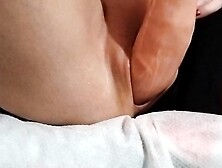 U LIKE WATCHING ME UNDER THE TAIBAL WHEN I FUCK WITH MY XXL DILDO ? close up view