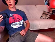 have a fun touching a hard schlong