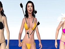 Bikini Girls Arrowed