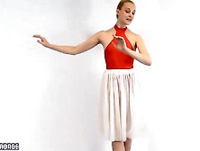 Ariel Anderssen In Metal Bondage