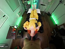 VR Conk: Slender Ginger April O'Neil Blows Leonardo's Large Schlong And Fucks Hard In TMNT Toon's Cosplay pt. 1