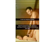 Neighbour fuck me for money