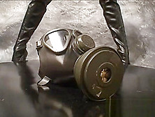 Gasmask Masturbation