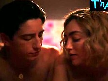 Peyton List Breasts,  Underwear Scene In School Spirits