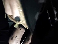 La segretaria in macchina è tanto troia