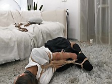 Asian Schoolgirl In Bondage One