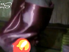 Mendoggie bontot Siti Raizah bertudung satin licin