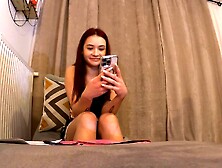 Satin and her friends get hot and horny in a mini golf handjob contest