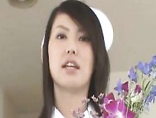 Sexy Japanese Nurse With Great Breasts