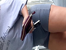 Short Shorts Ass Thighs And Phat Cameltoe