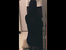 Fit Lover Fuck Neighbor's Sexy Ex-Wife (Hijab)! پسره زن همسایشو میکنه جلو آیینه