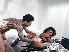 Horny Black Breathtaking Xxx Video With Demi Sutra And Small Hands