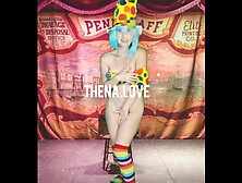 ENF Embarrassed Naked Female Nude Tiktoker PAWG Nude Clown Magic Tricks gone Wrong