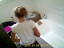 French sister bathroom voyeur13