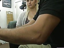 Big Tits Nina Kayy Bangs In The Office