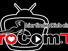 German Sex game show with petite blonde and dark hair milf