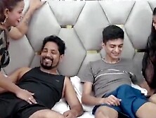 "Four-Way Swinger's Paradise #4 - Hot MILFS Teach Their Sons How to Fuck"