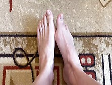 Ravishing Female Feet Self Perspective