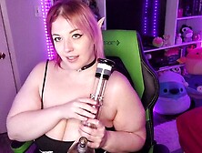 BIG BEAUTIFUL WOMAN Smoking & Boob Worship FREE PREVIEW