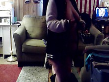 Schoolgirl Femdom Spanking