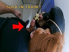 Nymphomaniac Married Ex-Wife Blow Unknown Dude In Train!