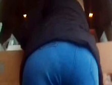 Wide Load Beautiful Big Mature Girl Ass Closeup Bending Over