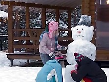 FROZEN DESIRE SLEDGE COASTER TO ORGASMIC ICICLES 6