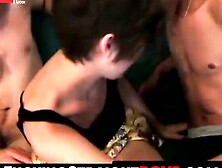 Steamy Straight Boys Secret Threesome!