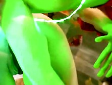 UNBELIEVABLE DOUBLE ORGASM! 1win and Nigonika The Hottest Lesbian Sex Party Ever!