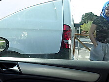 nasty Muslim street prostitute picked up by a horny tourist with a large ebony penis