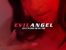 EVILANGEL Hot College Girl Anal Fucked in Ripped Pantyhose - Nicole Aria