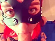 I’ve got a massive load in my mouth