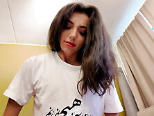 18 Year Old Persian Stepsister Gets Fucked Hard by Stepbro in Missionary