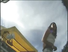 video of a dark haired hottie showing her incredible ass