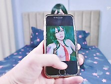 Stepbrother Wants To Post Asui Tsuyu S Nudes Online,  But She Seduces Him And Lets Him Fuck Her Ass